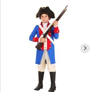 Kids  Revolutionary Soldier Costume. Could be George Washington or Hamilton